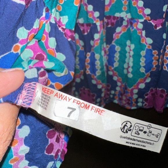 Dominic Beattie Anthropologie Tiered Mini Dress - Picture 9 of 10